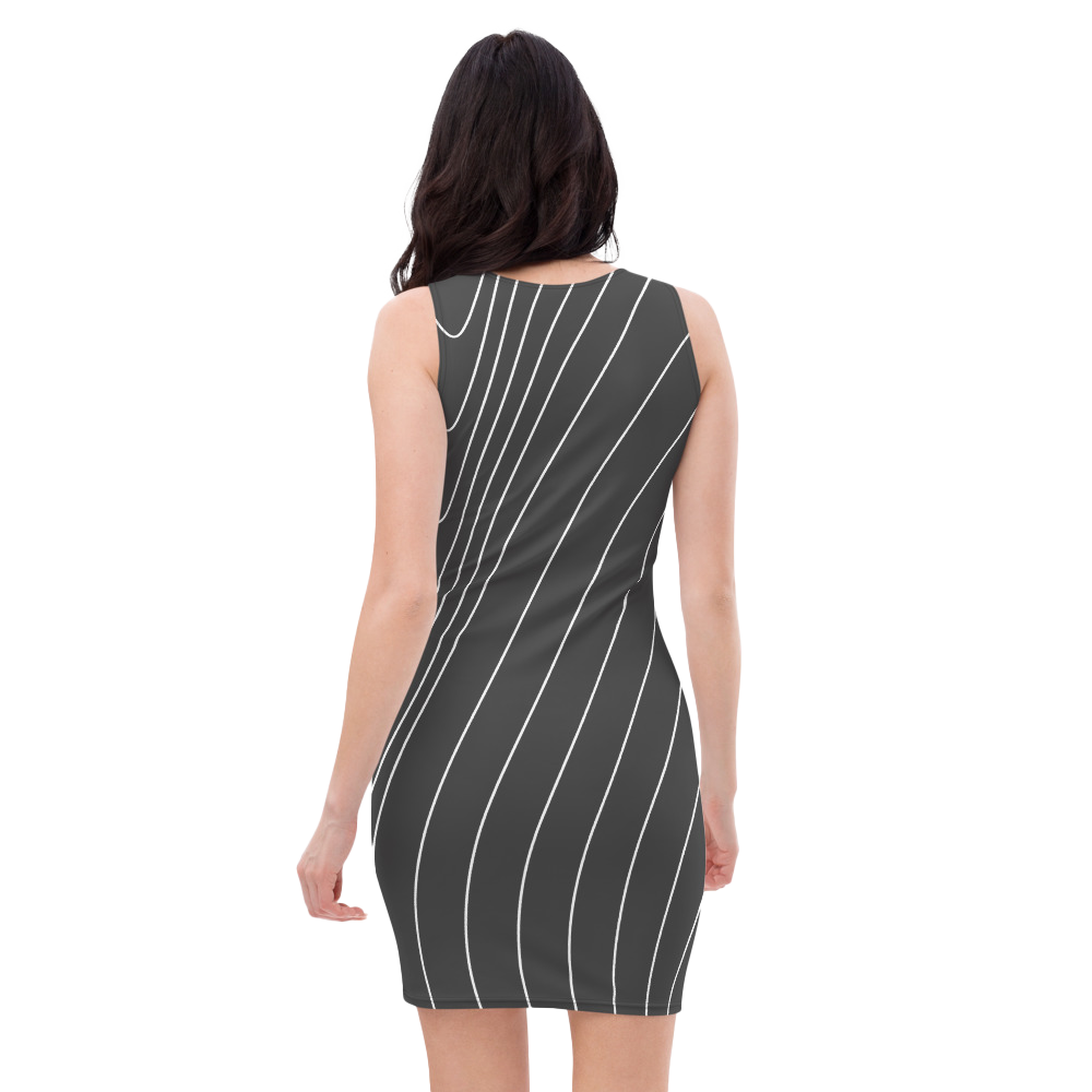 "Black/White" Dress