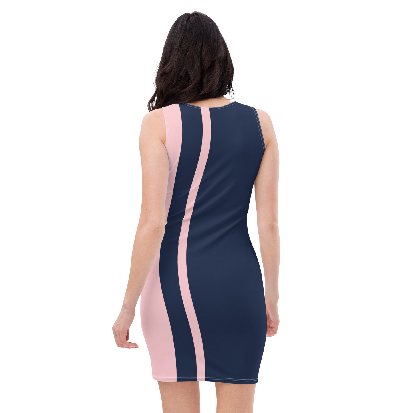 "Blue/Pink" Bodycon dress
