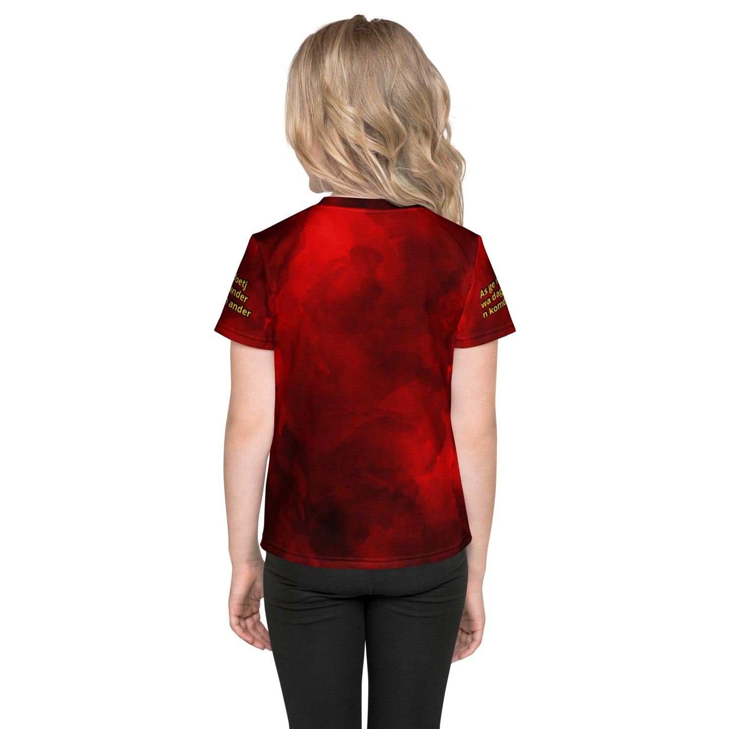 Red Kids T-shirt with logo Mad Max