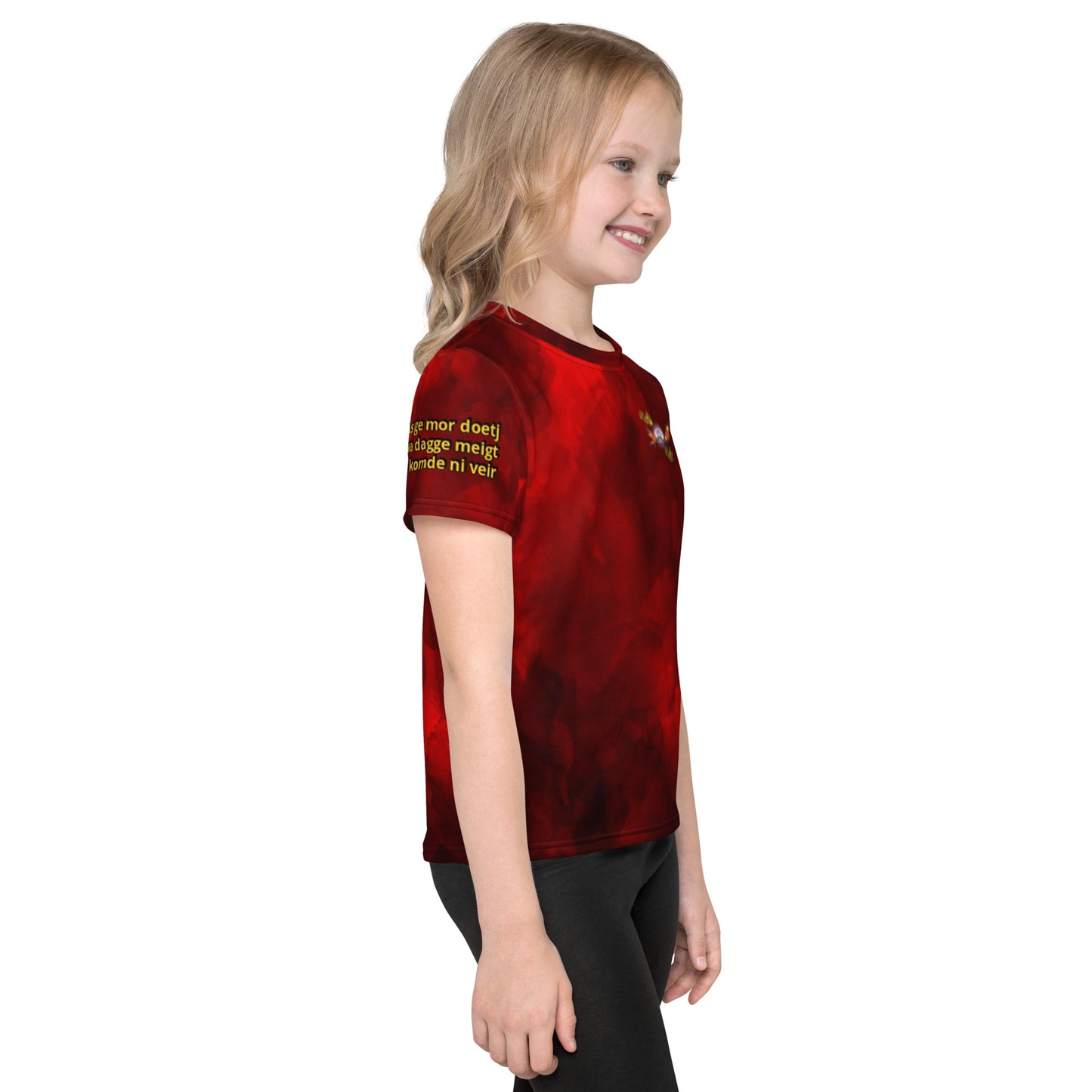 Red Kids T-shirt with logo Mad Max