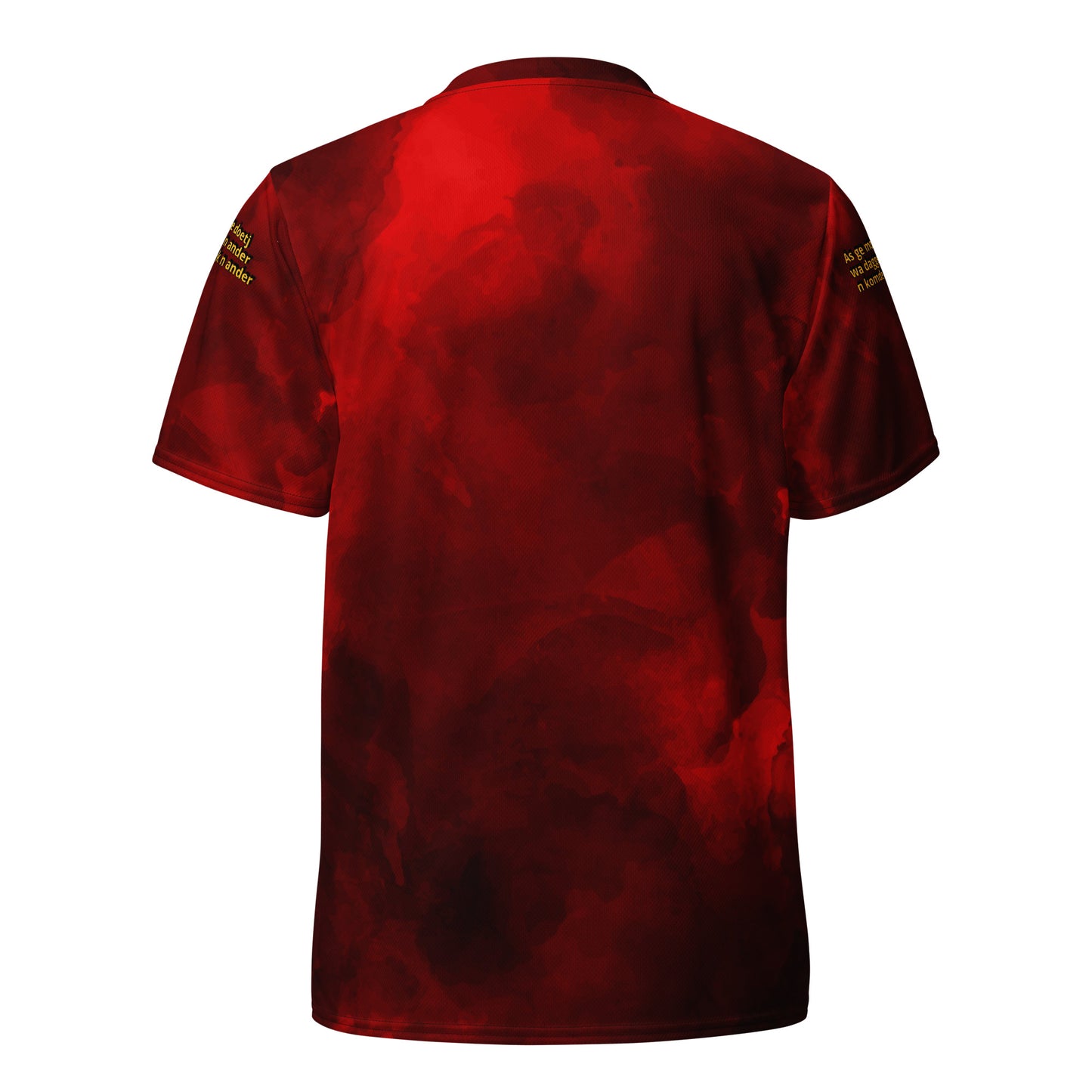 Red T-shirt with logo mad max on front
