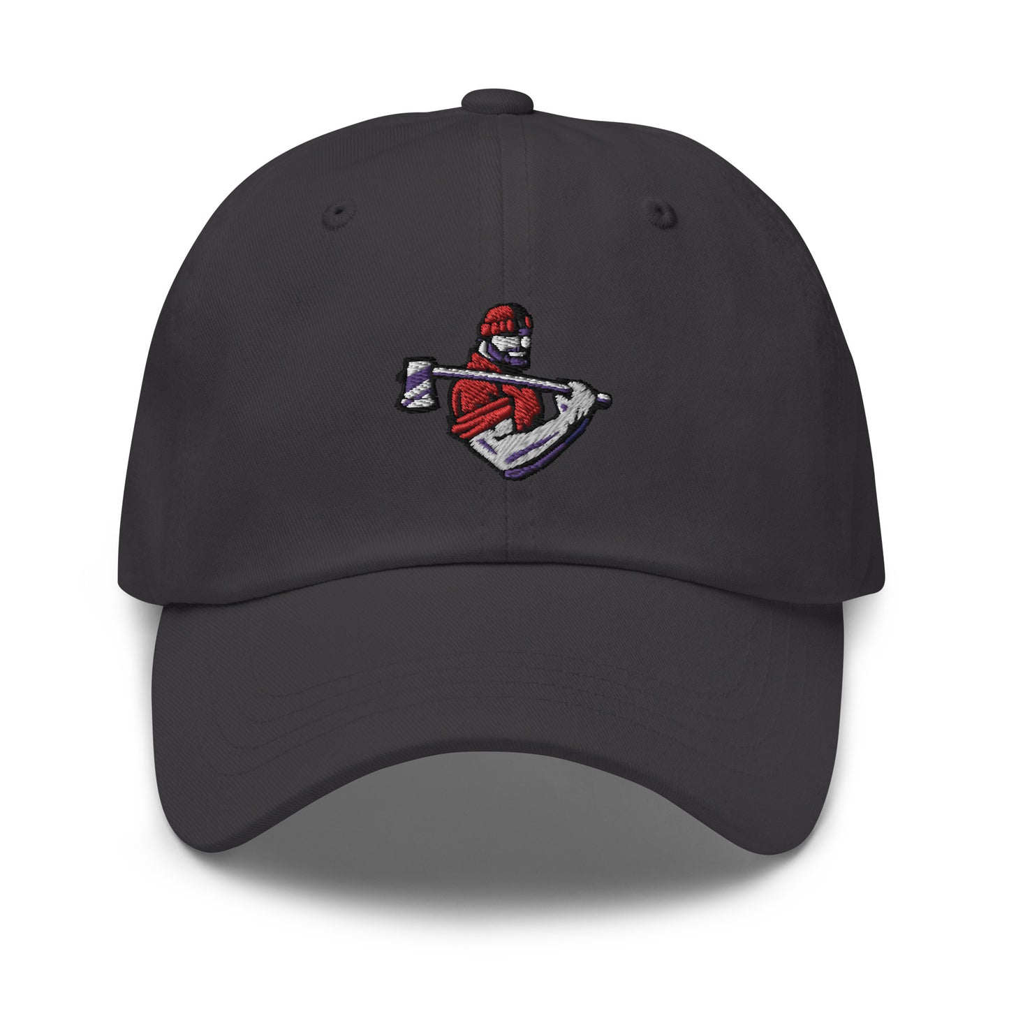 Dark grey hat with Lumberjack