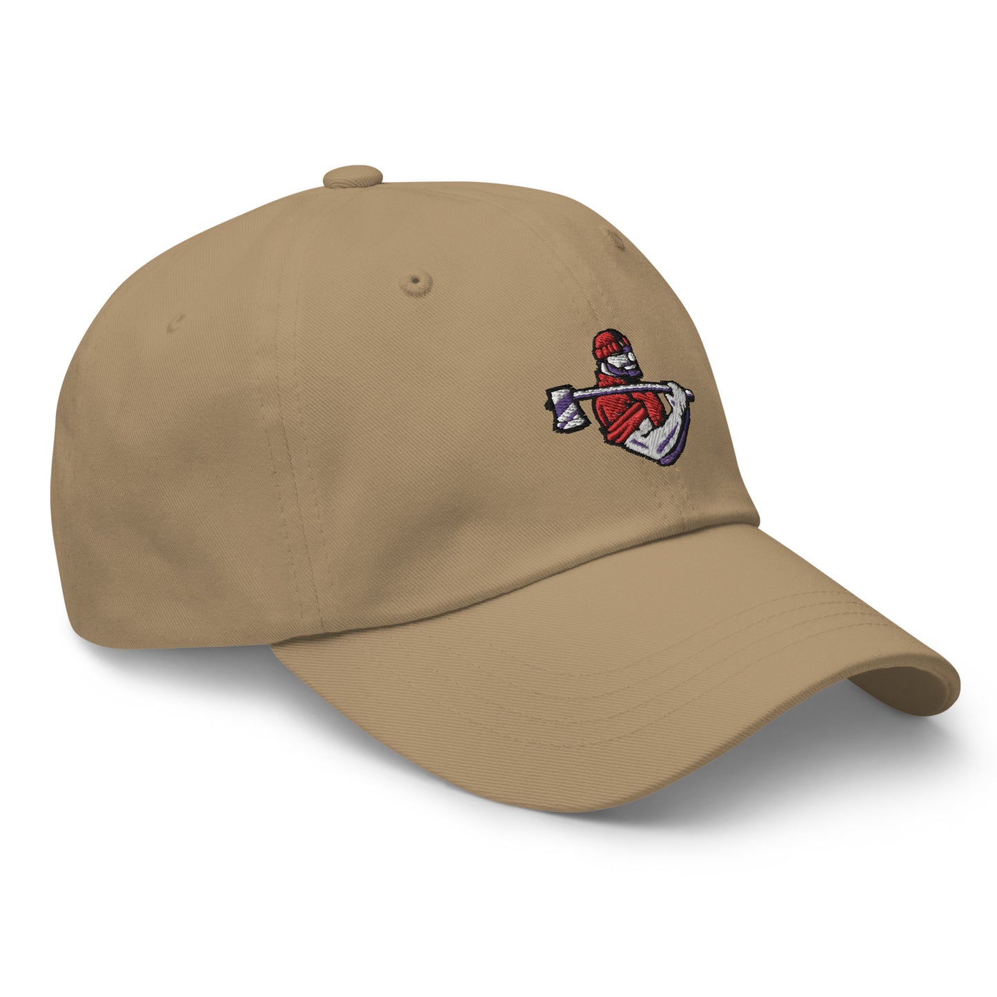 Khaki hat with Lumberjack