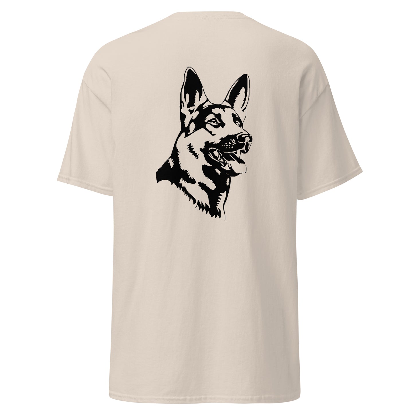 "German shepherd" men's classic tee
