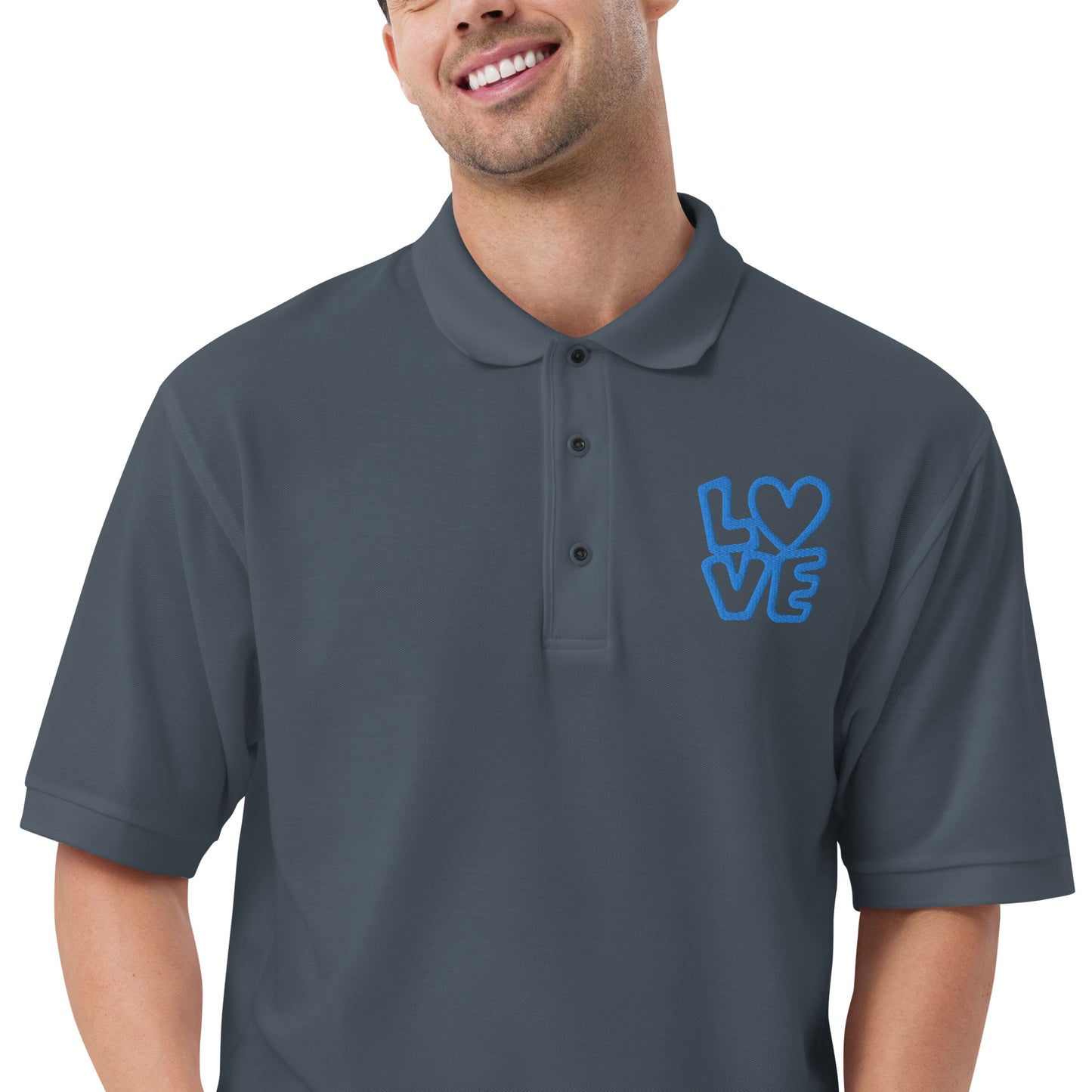 "Love" Men's Polo