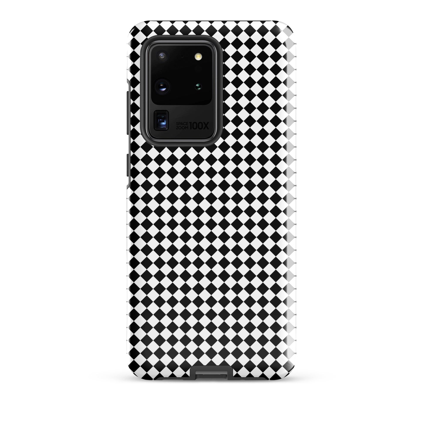 Tough case for Samsung with a print of a chessboard