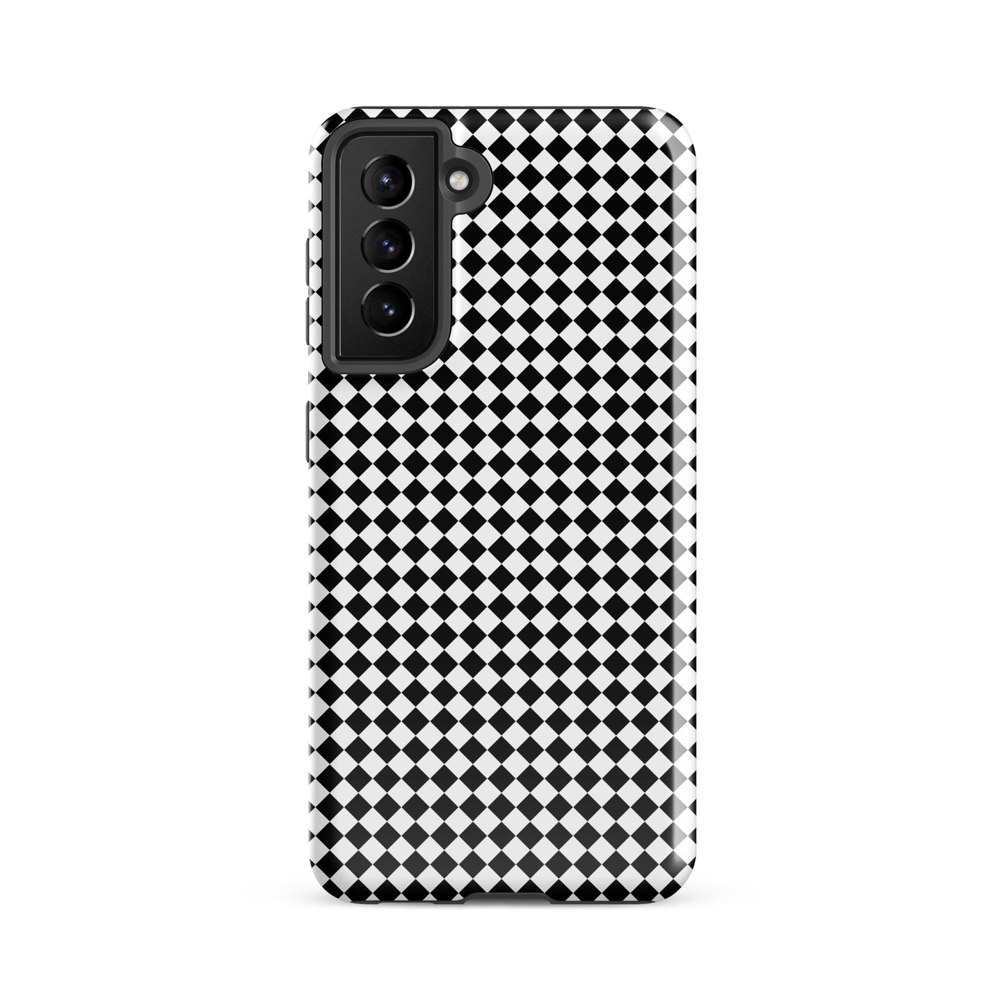 Tough case for Samsung with a print of a chessboard