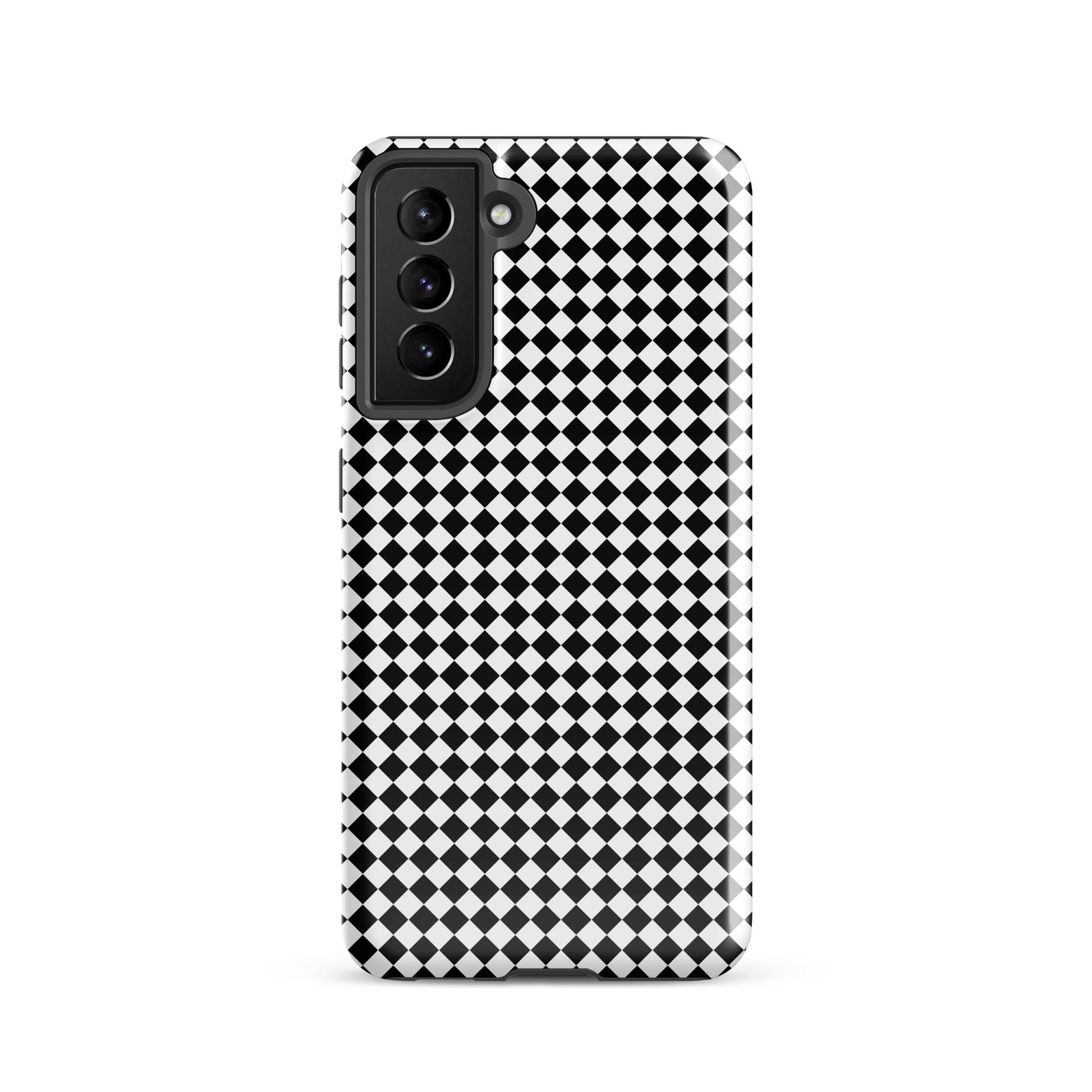 Tough case for Samsung with a print of a chessboard