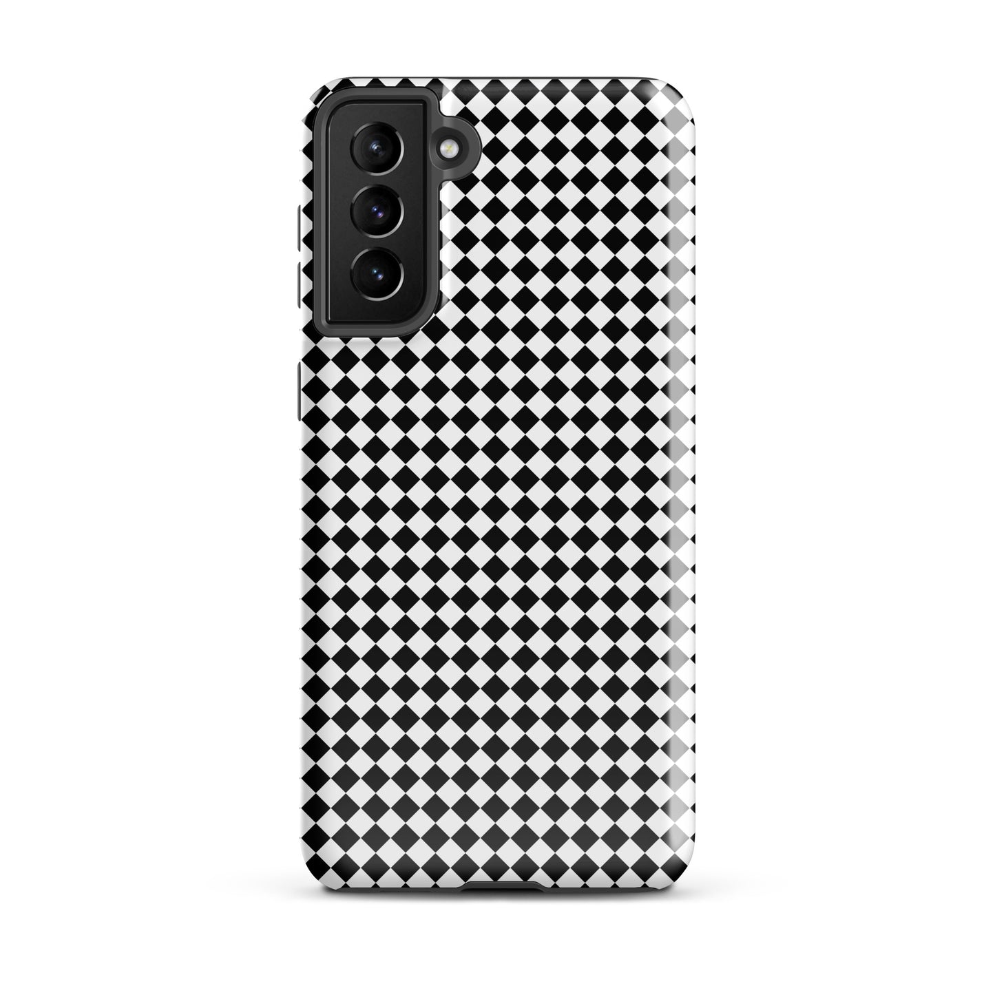 Tough case for Samsung with a print of a chessboard