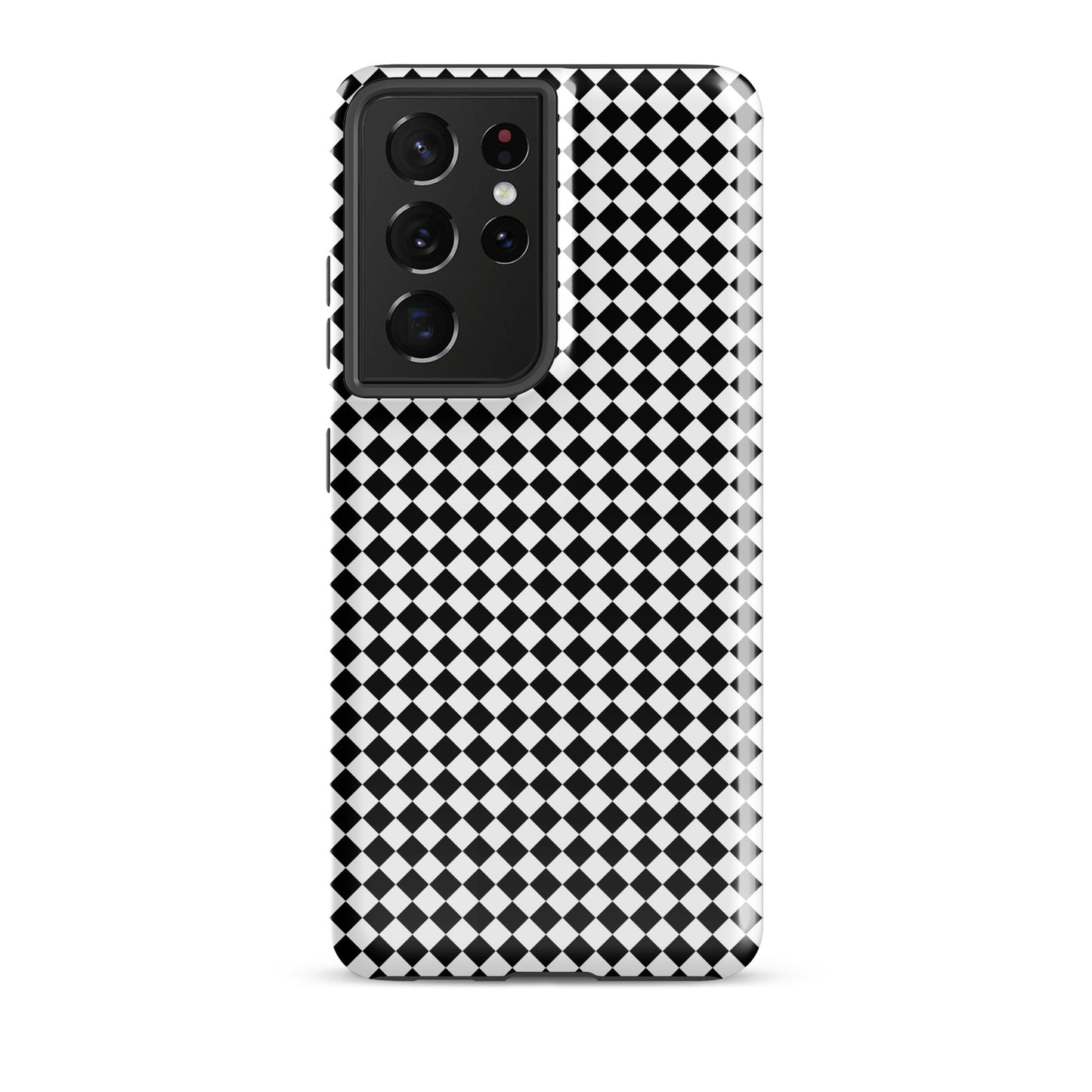 Tough case for Samsung with a print of a chessboard