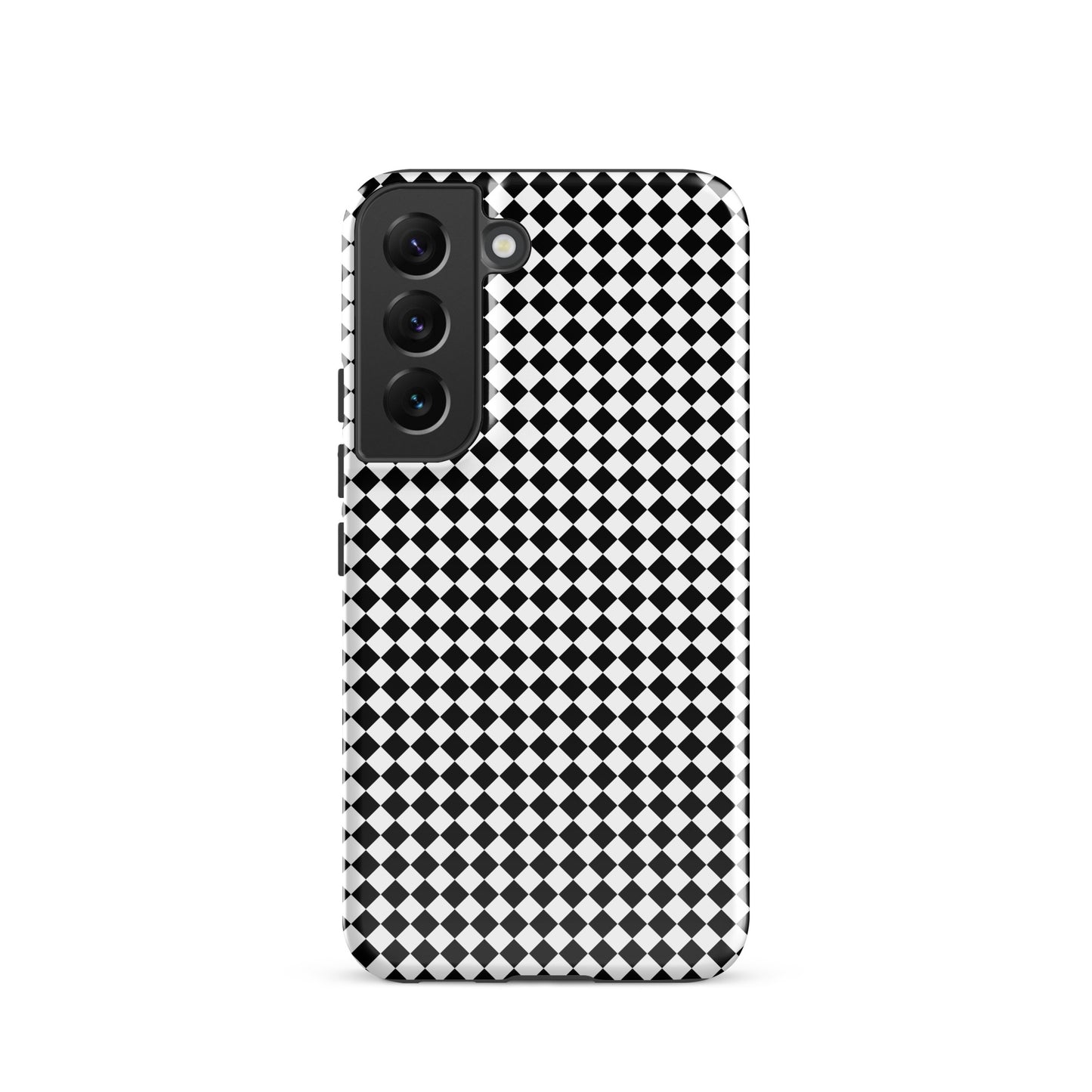 Tough case for Samsung with a print of a chessboard