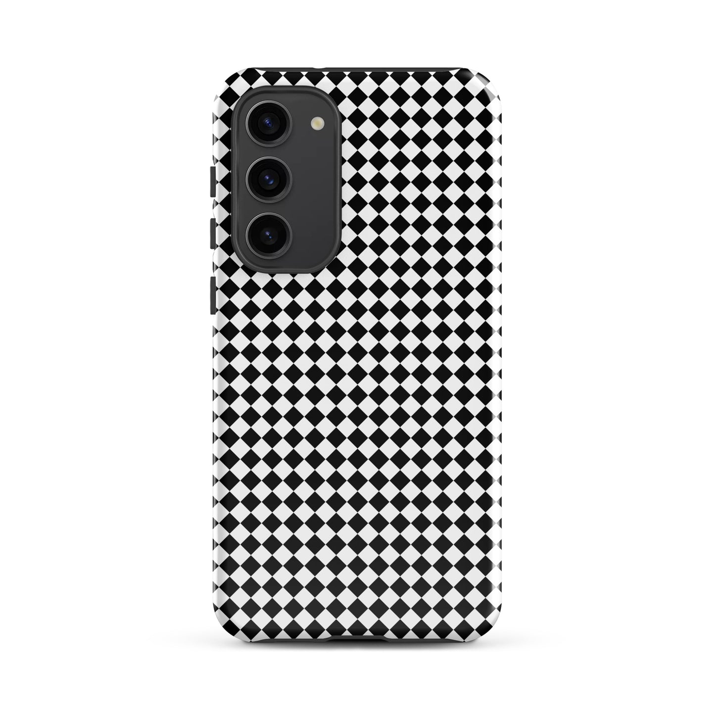 Tough case for Samsung with a print of a chessboard