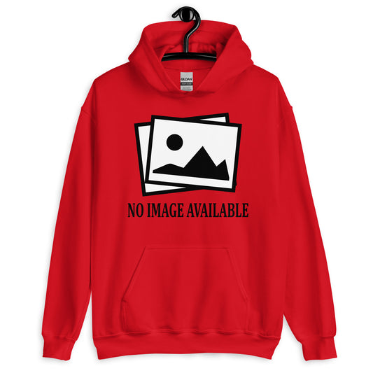 red hoodie with image and text "no image available"