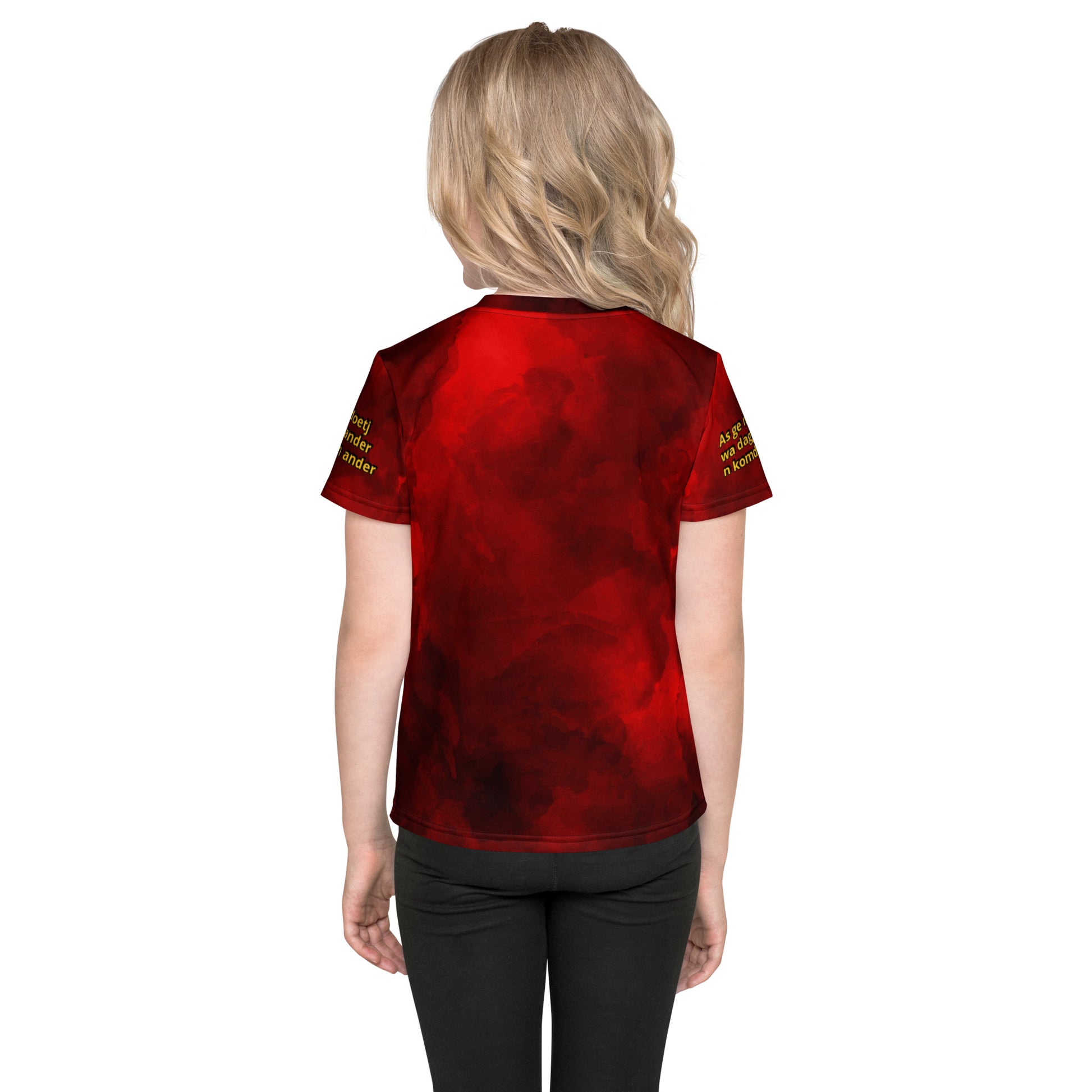 Red Kids T-shirt with logo Mad Max