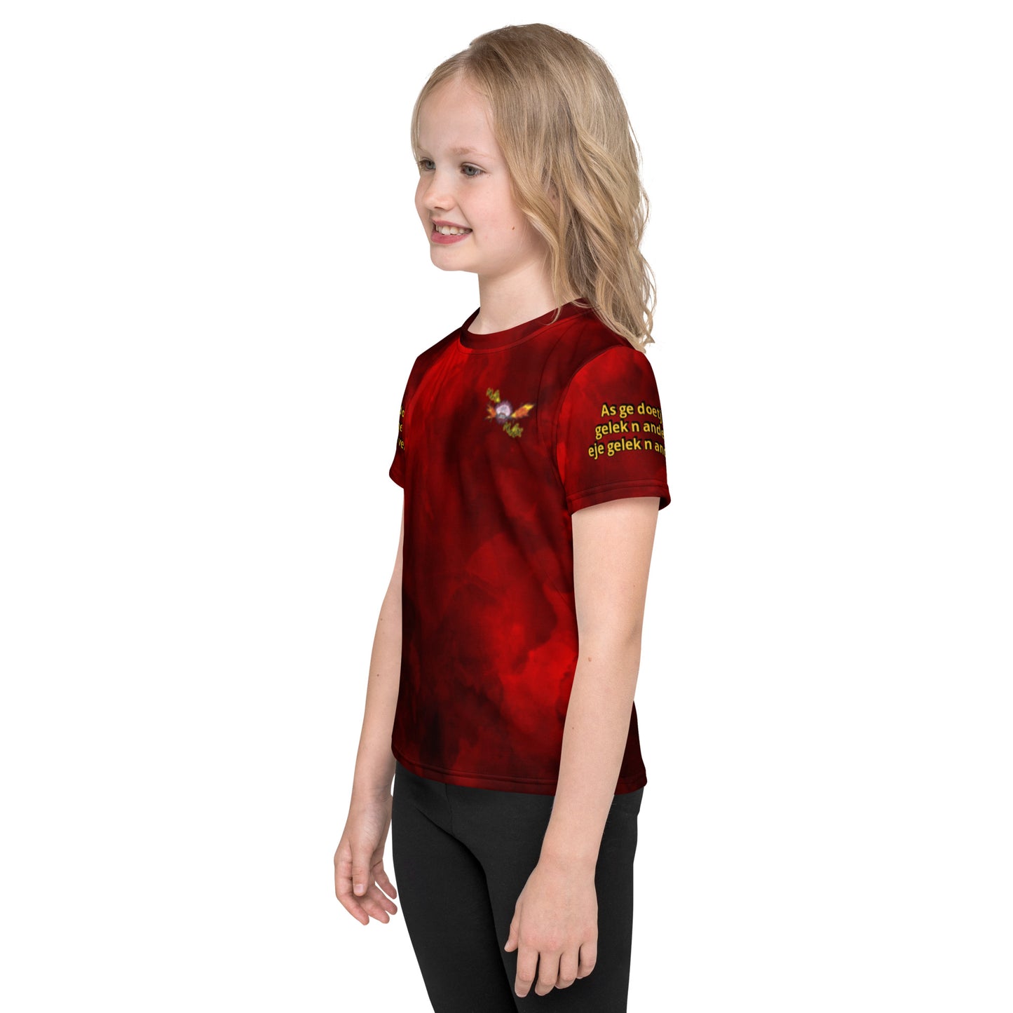 Red Kids T-shirt with logo Mad Max